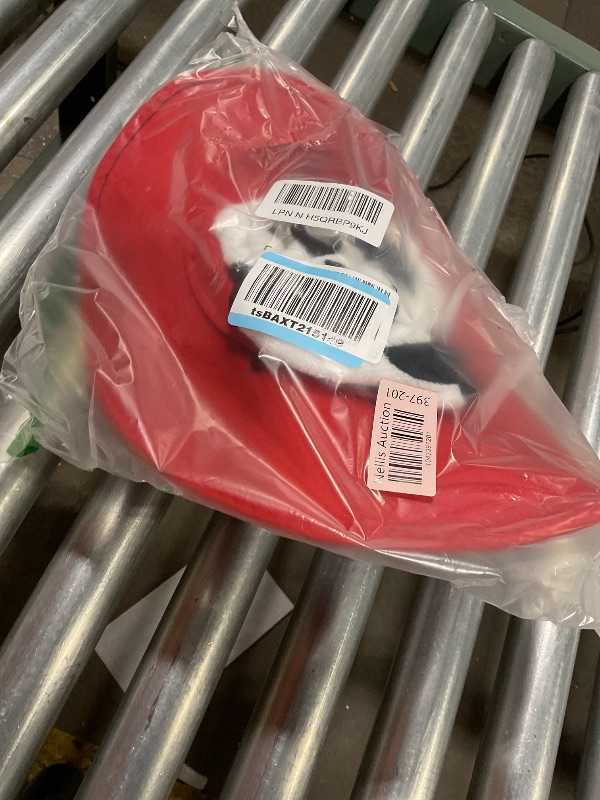 Photo 1 of **MISSING YELLOW ARMBANDS** JenPen 3 Pieces Halloween Cowgirl Costume Set Cosplay Costume Accessory with Cowgirl Hat Socks and Wrist Band for Women Halloween Birthday Party