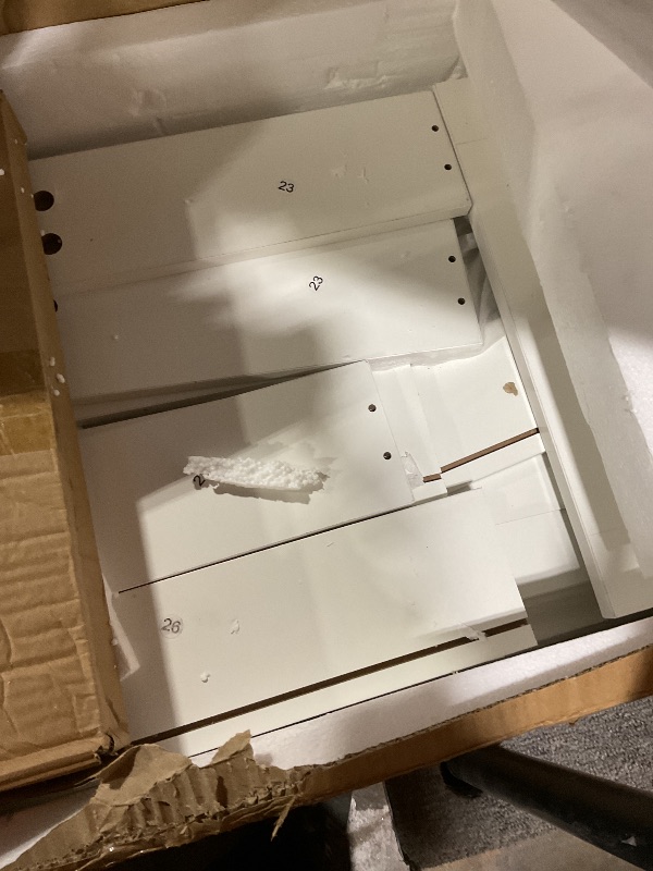 Photo 1 of **SELLING AS A BOX OF PARTS AS A BED FRAME OR CABINET PARTS**