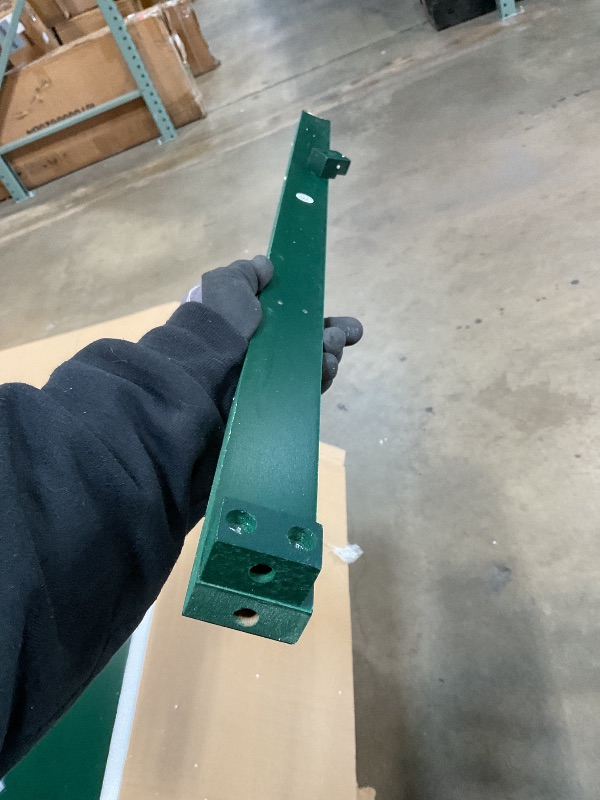 Photo 1 of **MAJOR DAMAGE TO LONG WOOD PIECE**Merax 36" Bathroom Vanity with Sink, Modern Solid Wood Frame Bathroom Vanity Storage Cabinet with Adjustable Shelf, Ceramic Sink Top, Soft Closing Doors, 3 Drawers and Tip Out Drawer, Green