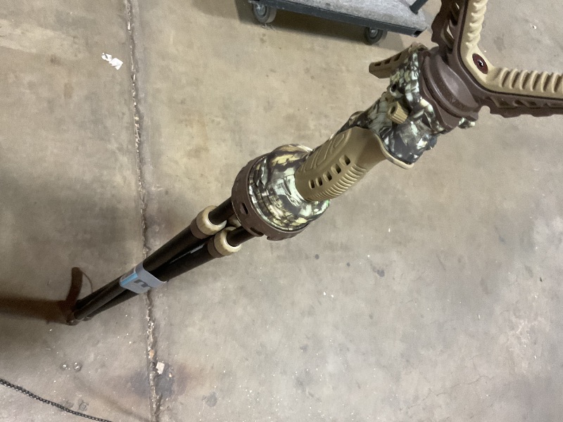 Photo 1 of **SCUFFS. DIRT**PRIMOS Hunting Trigger Stick Gen3 - Shooting Stick with Adjustable Height, Lightweight Design, and Quick-Detach Yoke for Hunting, Shooting, and Photography (24"-62", Tripod)