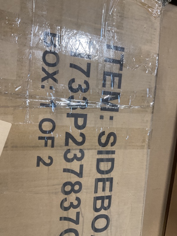 Photo 1 of **2 BOXES**Murphy Cabinet with Foldable Panel, Noisy Free, for Guest Bedroom, Living Room, Office, Rustic Gray