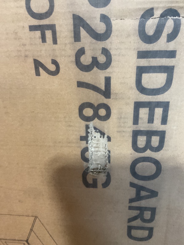 Photo 1 of **2 BOXES**Murphy Cabinet with Foldable Panel, Noisy Free, for Guest Bedroom, Living Room, Office, Rustic Gray