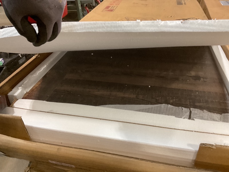 Photo 1 of **2 BOXES**Murphy Cabinet with Foldable Panel, Noisy Free, for Guest Bedroom, Living Room, Office, Rustic Gray