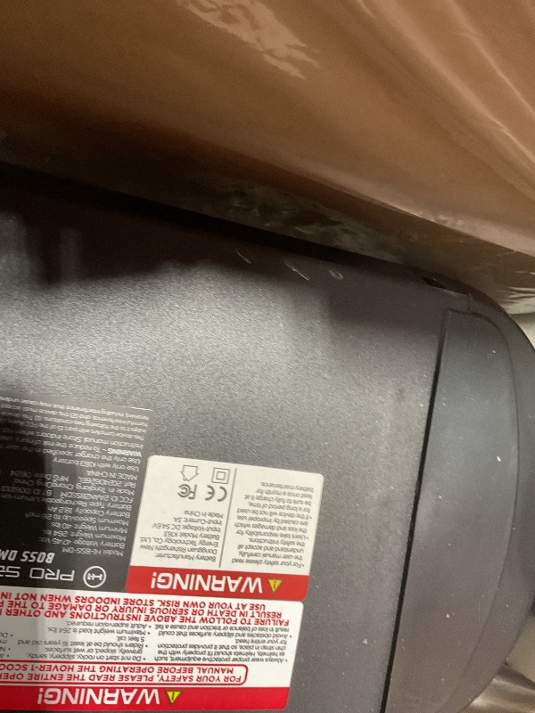 Photo 1 of **MINOR USE WEAR**H-1 Pro Series Boss Dual Motor Foldable Electric Scooter with 1,600W Motor, 28 mph Max Speed, 10” Self-Sealing Tubeless Tires, and 40 Mile Range