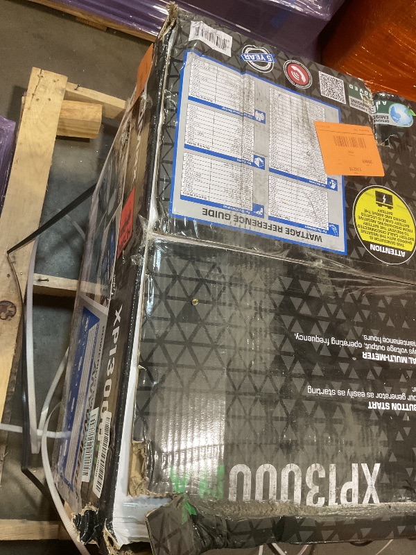 Photo 1 of **DENT**DuroMax XP13000HX 13,000-Watt Dual Fuel Portable Generator - Gas & Propane, Electric Start, Whole Home Power Backup, Transfer Switch Ready, RV & Emergency Ready