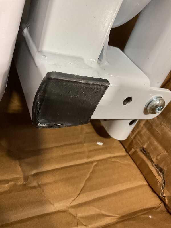 Photo 1 of **MINOR SCRAPE AND DENT DAMAGE**Patient Transfer Lift Chair, 350 lb Capacity, 180° Split Seat, Hydraulic Commode Wheelchair for Elderly, Bed to Toilet