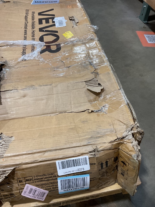 Photo 1 of **MISSING HARDWARE**VEVOR Aluminum Truck, 2 in 1, 800 lbs Load Capacity, Heavy Duty Industrial Convertible Folding Hand Truck and Dolly, Utility Cart Converts from Hand Truck to Platform Cart with Rubber Wheels