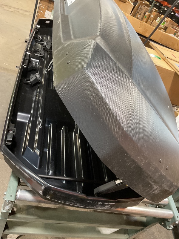 Photo 1 of **SQUEEZE HARD TO OPEN. DIRT. SCRATCHES. **Thule Force 3 - Size XL - 18 cu ft - Aerodynamic roof Mounted Box - Dual-Sided Opening with Locks - Tool-Free Install - Weatherproof Design - for SUVs, Trucks, Cars, EVs and More