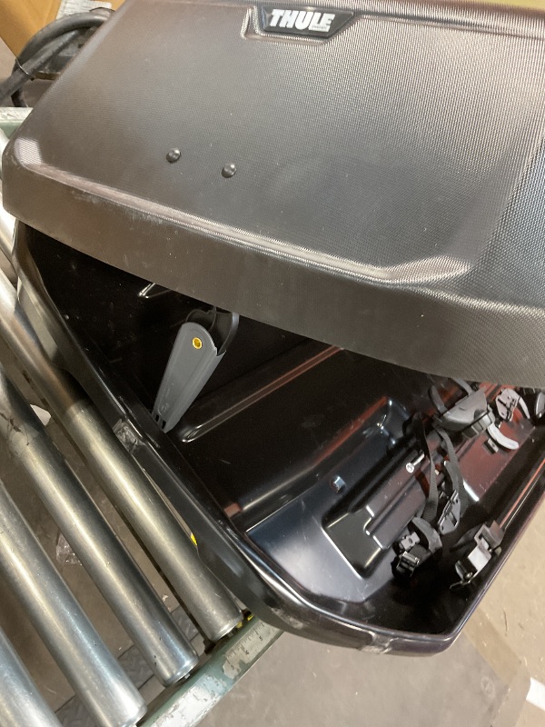 Photo 1 of **SQUEEZE HARD TO OPEN. DIRT. SCRATCHES. **Thule Force 3 - Size XL - 18 cu ft - Aerodynamic roof Mounted Box - Dual-Sided Opening with Locks - Tool-Free Install - Weatherproof Design - for SUVs, Trucks, Cars, EVs and More