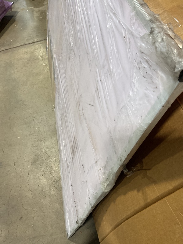 Photo 1 of **DENT. CRACK ON ENDVIZ**-PRO Dry Erase Board/Whiteboard, 72 x 48 Inches, Wall Mounted Board for School Office and Home 6' x 4'