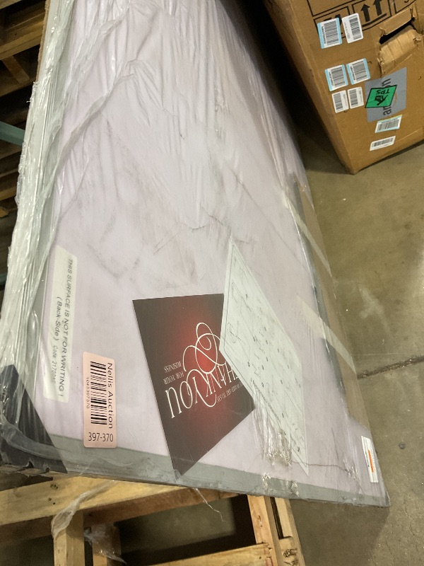 Photo 1 of **DENT. CRACK ON ENDVIZ**-PRO Dry Erase Board/Whiteboard, 72 x 48 Inches, Wall Mounted Board for School Office and Home 6' x 4'