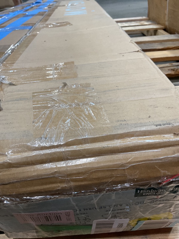 Photo 1 of **SCRAPE DAMAGE**Mellow Naturalista Grand 12 Inch Solid Wood Platform Bed with Wooden Slats, Easy Assembly, Queen, Black