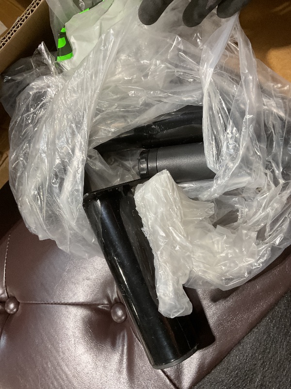 Photo 1 of **MISSING HARDWARE **GarveeHome 81 in Leather Couch for Living Room, Modern Sofa Couch with Deep Seat and 2 Pillows, Handmade Button Tufted 3 Seater Sofa, Leather Sofa for Apartment, Office, Dark Brown