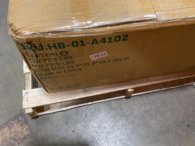 Photo 1 of **SELLING FOR PARTS AS PARTIAL SET. ONE BOX OF THREE. BOX  B**HONBAY U Shaped Couch with Storage, Corduroy Sectional Couches for Living Room, Modular Sectional Sofa, Blue