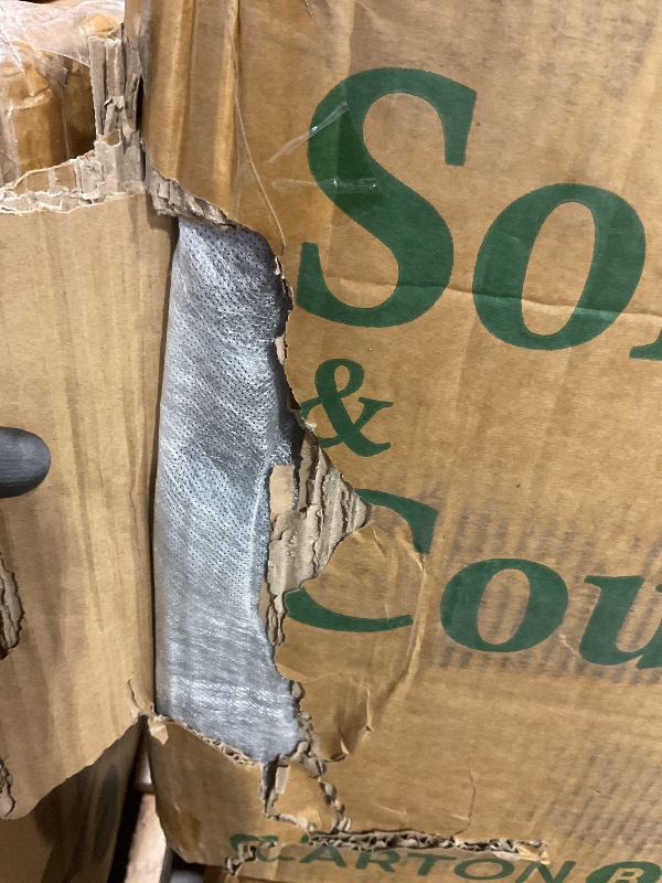 Photo 1 of **3 BOXES**HONBAY U Shaped Couch with Storage, Corduroy Sectional Couches for Living Room, Modular Sectional Sofa, Blue