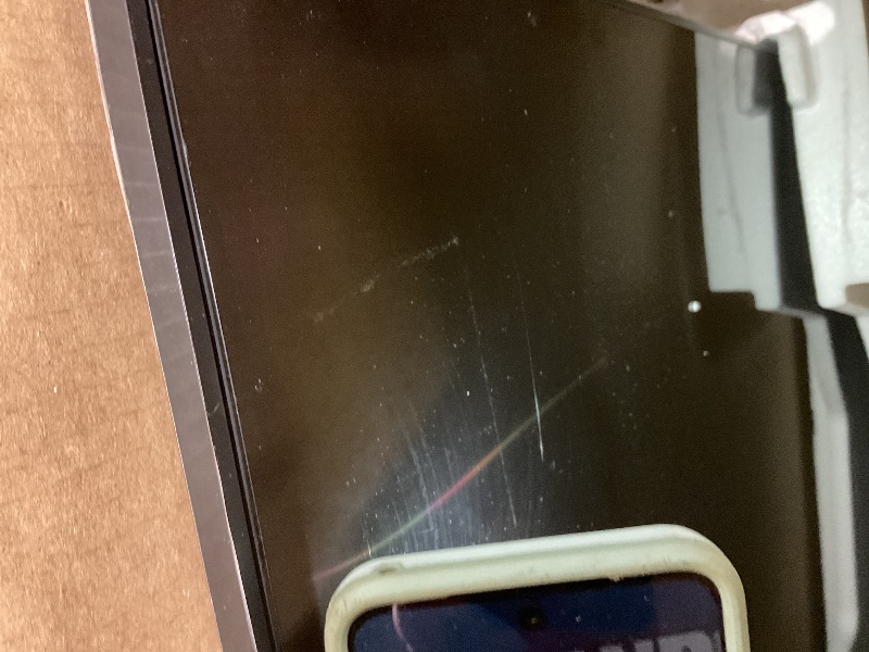 Photo 1 of **TV ONLY. MAJOR DAMAGE TO SCREEN. SELLING FOR PARTS**Samsung 75-Inch Class QLED Q8F 4K UHD Smart TV (2025 Model) Q4 AI Processor, 100% Color Volume with Quantum Dot, AirSlim Design, Endless Free Content, Samsung Vision AI, Alexa Built-in