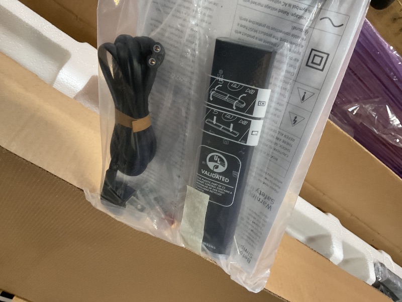 Photo 1 of ** DAMAGE TO TOP PIXELS OF SCREEN**Samsung 65-Inch Class Crystal UHD U8000F 4K Smart TV (2025 Model) Endless Free Content, Crystal Processor 4K, MetalStream Design, Knox Security, Alexa Built-in