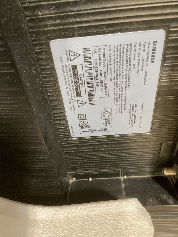 Photo 1 of **TV ONLY. **65" NU6950 Smart 4K UHD TV