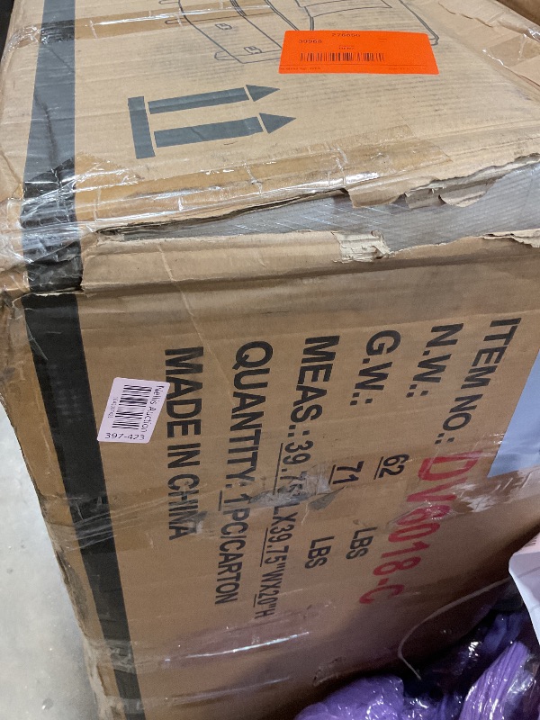 Photo 1 of **SELLING FOR PARTS AS PARTIAL SET. BOX C OF SET. Ball & Cast 127" L-Shaped Sectional Couch with Movable Ottoman&6 Throw Pillow,7 Seat Chenille Upholstered Sofa W/2 Cup Holder,USB Port&Hidden Storage Box,DIY Combination,for Livingroom,Apartment,Beige