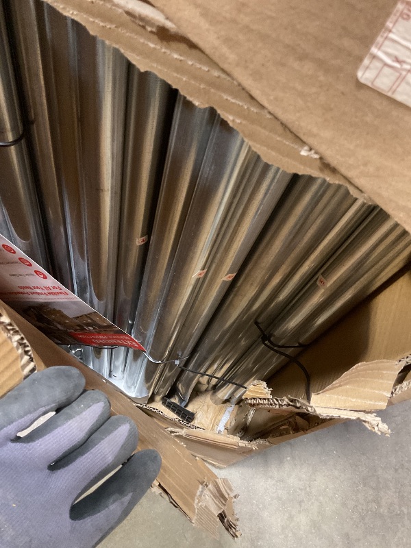 Photo 1 of **SELLING FOR PARTS AS PARTIAL SET. BOX ONE OF TWO**Large 27x10x7 ft Outdoor Walk-in Greenhouse with 16 Mesh Windows & Swing Door, 325x120 in Heavy-Duty Galvanized Steel Frame and Thick PE Cover for Full Protection, Green Garden Plant House for Backy