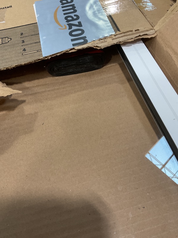 Photo 1 of ***MISSING ASSEMBLY PIECES*** PetSafe Sliding Glass Pet Door - No-Cut DIY Install Doggy Door for Renters - Aluminum Frame - Adjustable Height 75 7/8" to 81" - Ideal for Large Dogs Up to 100 lb - White