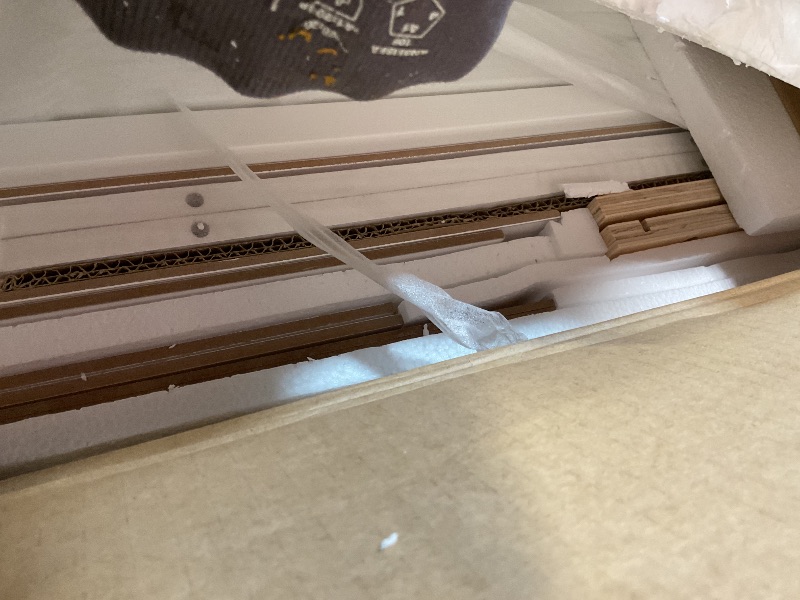 Photo 1 of **SELLING FOR PARTS AS PARTIAL SET. ONE BOX OF TWO**Merax L-Shaped Combination Twin Bed Frame with Trundle,Drawer,Built-in Desk,3-in-1 Design for Bedroom