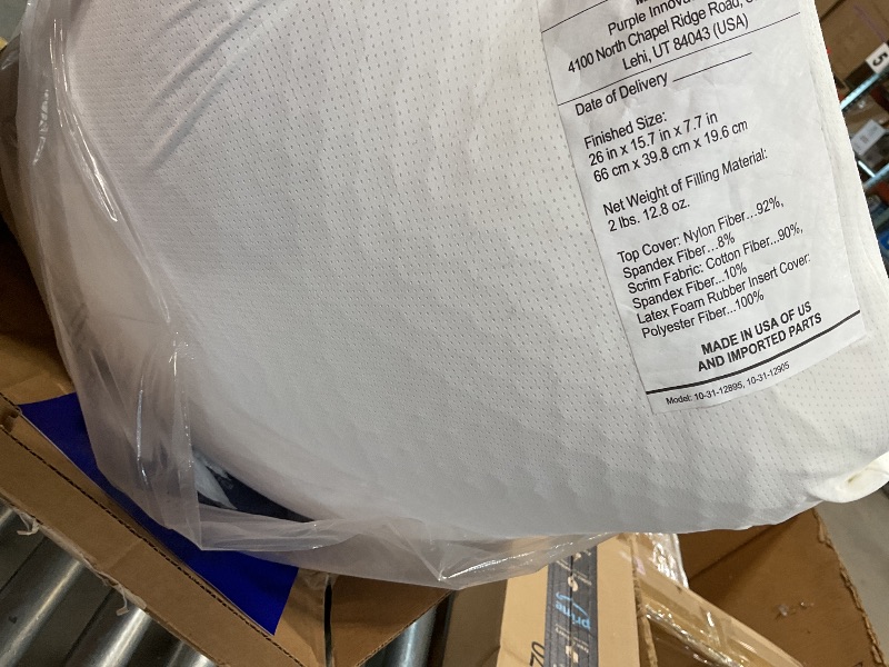 Photo 1 of **DIRT FROM TRANSPORT **Purple Harmony Pillow The Greatest Pillow Ever Invented