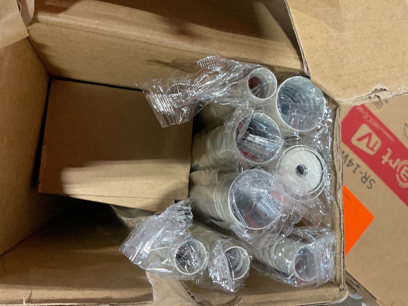 Photo 1 of 1 Inch Heavy Duty Adjustable Double Curtain Rod for Windows 48 to 84 Inches - Weathered White Boho Farmhouse Double Curtain Rod with Decorative Finials - for Living Room, Bedroom, Easy to install