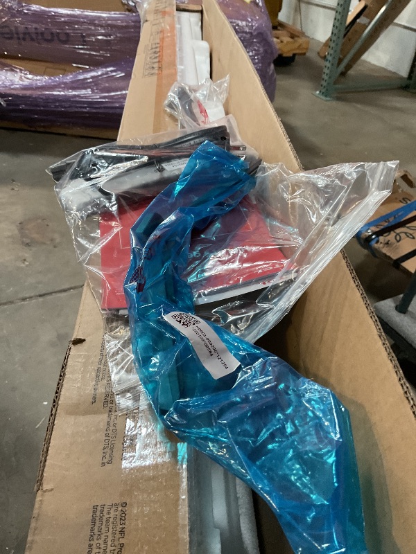Photo 1 of **BROKEN. SELLING FOR PARTS**TCL 65-Inch Q65 QLED 4K UHD Smart TV with Google TV (65Q651G, 2024 Model) Dolby Vision, Dolby Atmos, HDR Pro+, Game Accelerator Enhanced Gaming, Voice Remote, Works with Alexa, Streaming Television