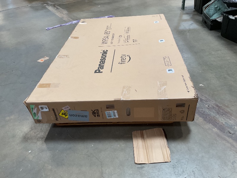 Photo 1 of **UNTESTED. NO POWER CORD. NO REMOTE. NO STANDS**Panasonic W95 Series (2024 Model) 85-inch Mini LED 4K Ultra HD Smart Fire TV, Local Dimming, 144Hz Refresh Rate - 85W95AP