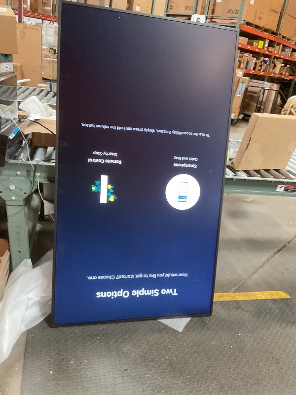 Photo 1 of *LIGHT BLEEDS THROUGH BOTTOM EDGING* SAMSUNG 65-Inch Class The Frame LS03F 4K QLED Smart TV (2025 Model) Modern Frame Design, NQ4 AI Gen2 Processor, Art Mode, Artful Picture Quality, Samsung Vision AI, Alexa Built-in