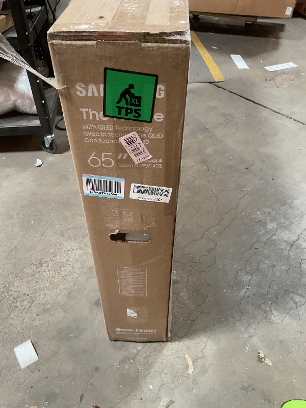 Photo 1 of *LIGHT BLEEDS THROUGH BOTTOM EDGING* SAMSUNG 65-Inch Class The Frame LS03F 4K QLED Smart TV (2025 Model) Modern Frame Design, NQ4 AI Gen2 Processor, Art Mode, Artful Picture Quality, Samsung Vision AI, Alexa Built-in