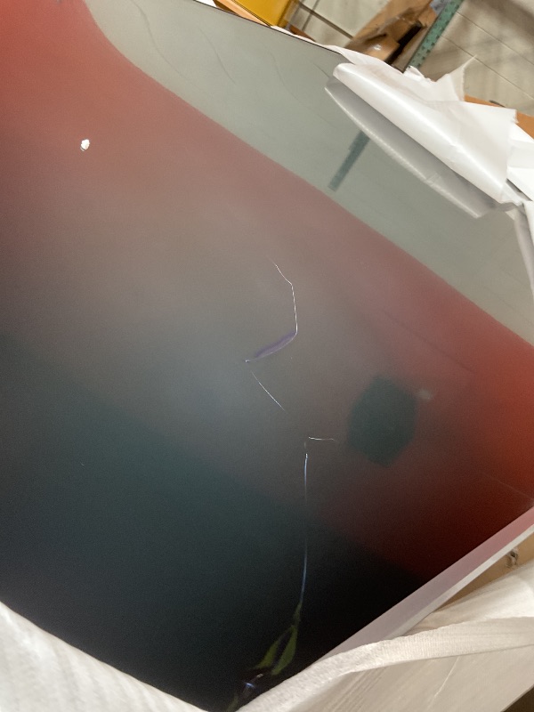 Photo 1 of **SELLING FOR PARTS. CRACKED SCREEN**LG UQ7590 86-Inch Class UHD Smart TV 86UQ7590PUD, 2022 - AI-Powered 4K, Alexa Built-In, Grey