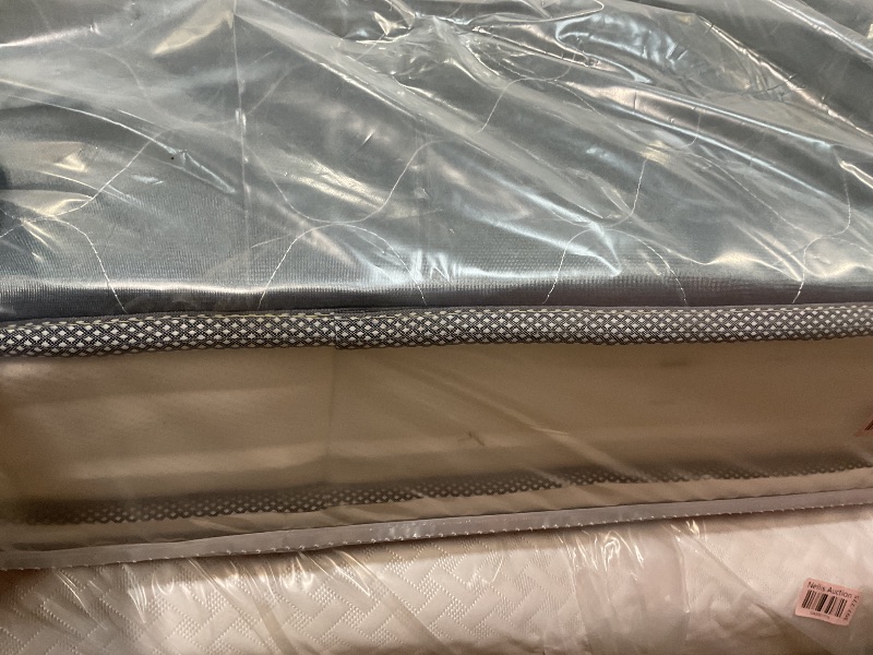Photo 1 of **DIRTY FROM TRNSPORT**Madevos Full Size Mattress, 10 Inch Hybrid Mattress in a Box, Memory Foam and Individual Pocket Springs, Fiberglass Free, Soft and Breathable, Medium Firm Feel