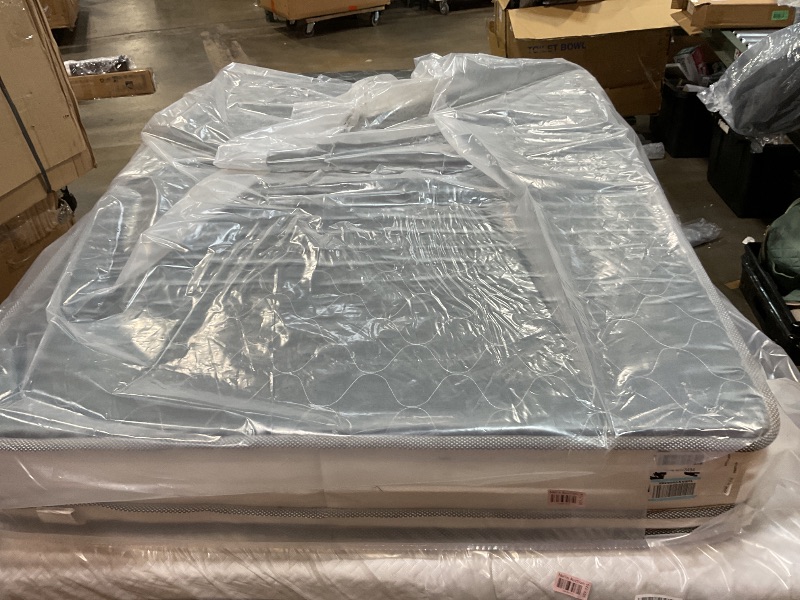 Photo 1 of **DIRTY FROM TRNSPORT**Madevos Full Size Mattress, 10 Inch Hybrid Mattress in a Box, Memory Foam and Individual Pocket Springs, Fiberglass Free, Soft and Breathable, Medium Firm Feel