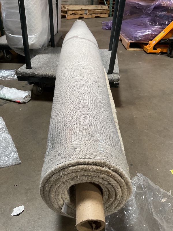 Photo 1 of **DIRTY FROM TRANSPORT**Loloi Magnolia Home by Joanna Gaines Henley Collection HNY-01 Ivory/Smoke 7'-9" x 9'-9" Area Rug