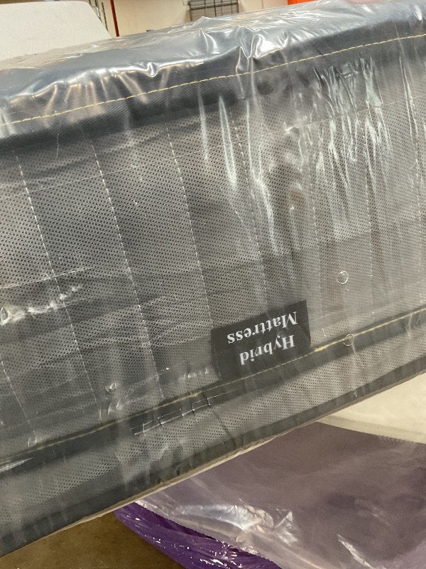 Photo 1 of **DIRTY FROM TRANSPORT **LETMOON Firm King Size Mattress, 14 Inch Gel Memory Foam Hybrid Mattress King , Pressure & Pain Relief, Individual Pocket Spring, Edge Support, CertiPUR-US