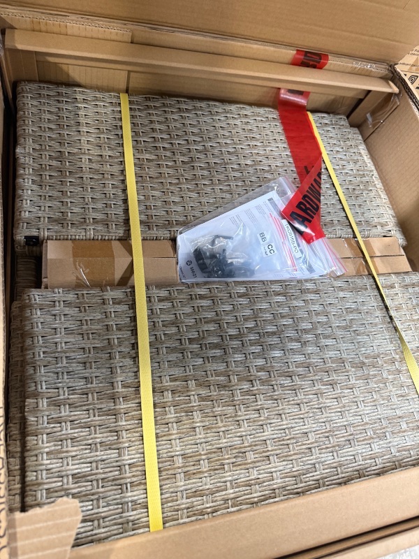 Photo 1 of ****CUSHION COVERS AND CLIPS ARE NOT INCLUDED**** TK CLASSICS FLORENCE 6-PIECE WICKER ADJUSTABLE PATIO SECTIONAL SET *TABLE NOT, INCLUDED*