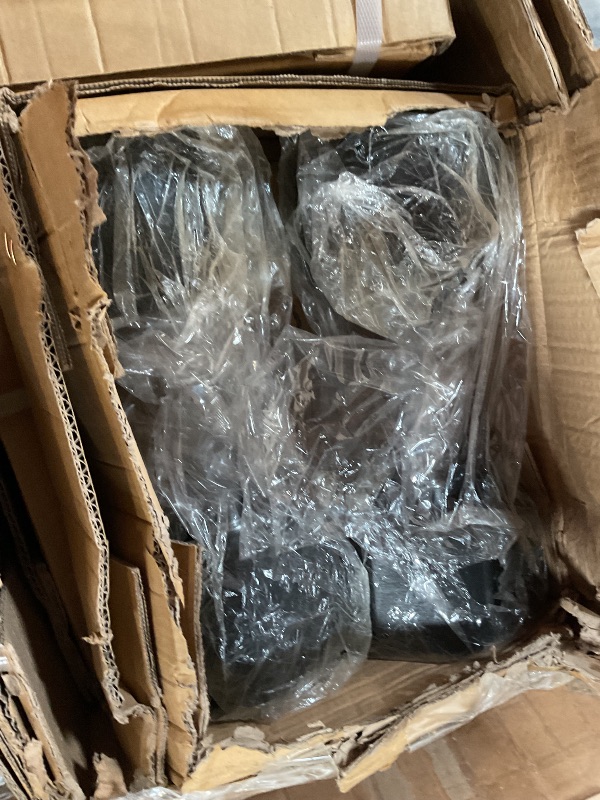 Photo 1 of **INCOMPLETE SET** Fitvids Dumbbell Set with Rack, Rubber Coated Hex Dumbbell Weights in 100lbs, 5, 10, 15, 20lbs Pair