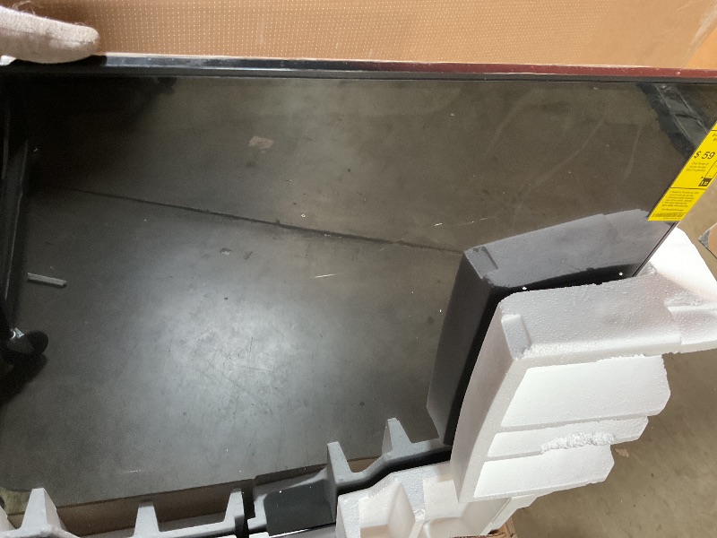 Photo 1 of CRACKED SCREEN NO ACCESSORIES Samsung 75-Inch Class 4K Crystal UHD DU8000 Series HDR Smart TV w/Object Tracking Sound Lite, Motion Xcelerator, Ultra Slim Design, Gaming Hub, Alexa Built-in (UN75DU8000, 2024 Model)