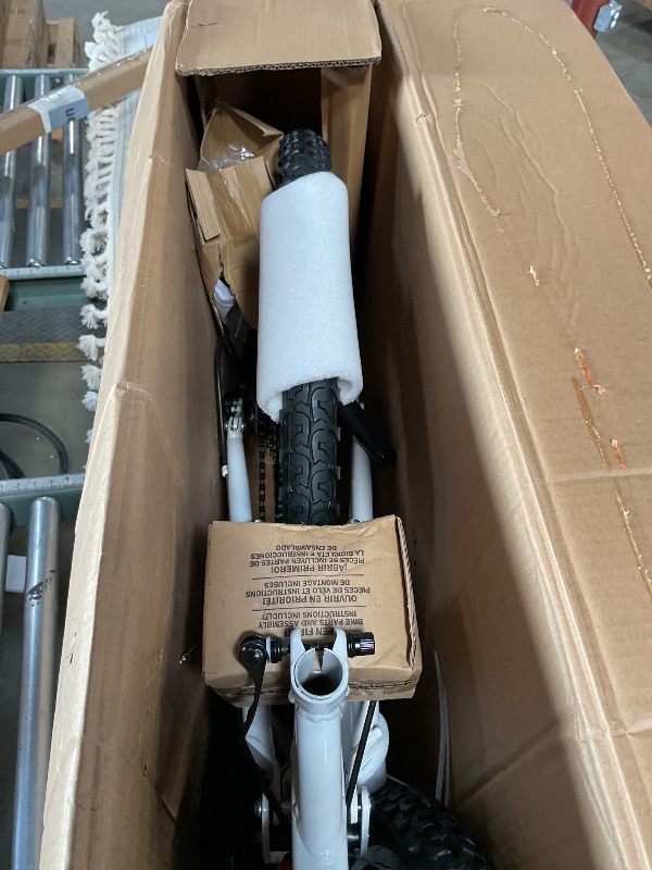Photo 1 of **FOR PARTS/ ISSUES WITH BACK TIRE CHAIN/FRONT TIRE RIM BENT** Huffy Stone Mountain Mens 26 Inch Mountain Bike, Cloudy Grey Gloss Frame, 21-Speed Shimano Twist Shifting, Dual Suspension, Comfort Saddle | 20"/24"/26" Sizes, 6-21 Speeds, Dual Suspension Ava