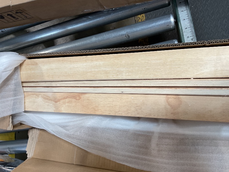 Photo 1 of **PARTIAL SET (TRUNDLE ONLY) BOX 1 OF 2** AFI, Barcelona Full Panel Platform Bed with Twin Trundle, White