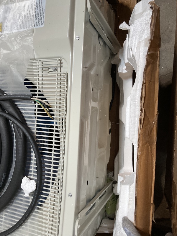 Photo 1 of **PARTIAL SET/MISSING PIECES** YITAHOME 24000 BTU Mini Split Air Conditioner Heat Pump System, Wifi Enabled 18.5 SEER2 208-230V Inverter Ductless AC Cool Up to 1500 Sq. Ft, Compatible with Alexa, Complete Installation Kit, White