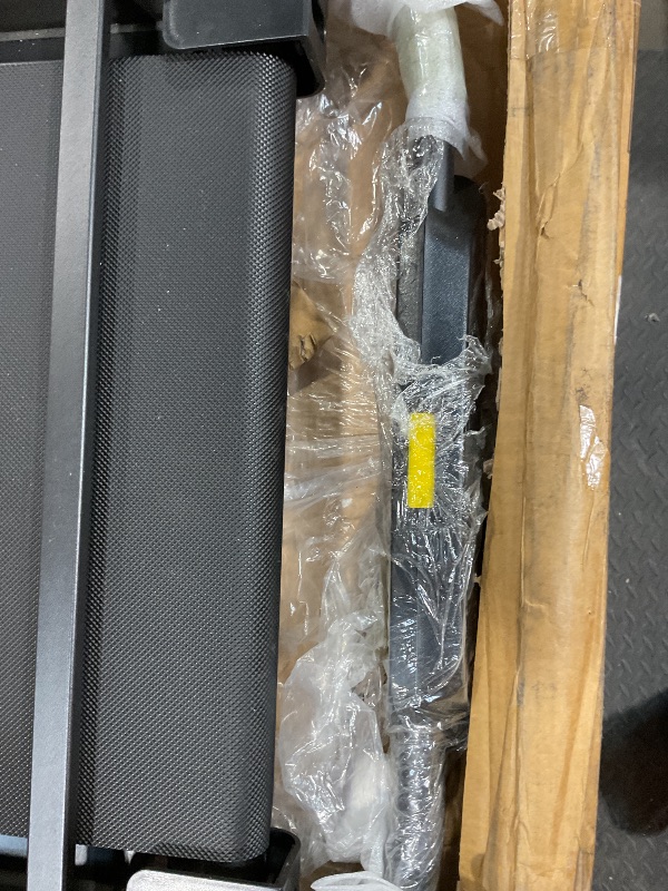 Photo 1 of **FOR PARTS RUNNING BELT NON-FUNCTIONAL DUE TO BROKEN PIECE** THERUN Walking Pad, 2 in 1 Foldable Treadmills for Home, 2.5HP Under Desk with Handle Bar, 16" Widened Running Belt, with Remote Control