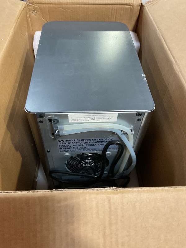 Photo 1 of **FOR PARTS/STAYS IN DEFROST MODE** GE Profile Opal 2.0 with 0.75 Gallon Tank, Chewable Crunchable Countertop Nugget Ice Maker, Scoop included, 38 lbs in 24 hours, Pellet Ice Machine with WiFi & Smart Connected, Stainless Steel