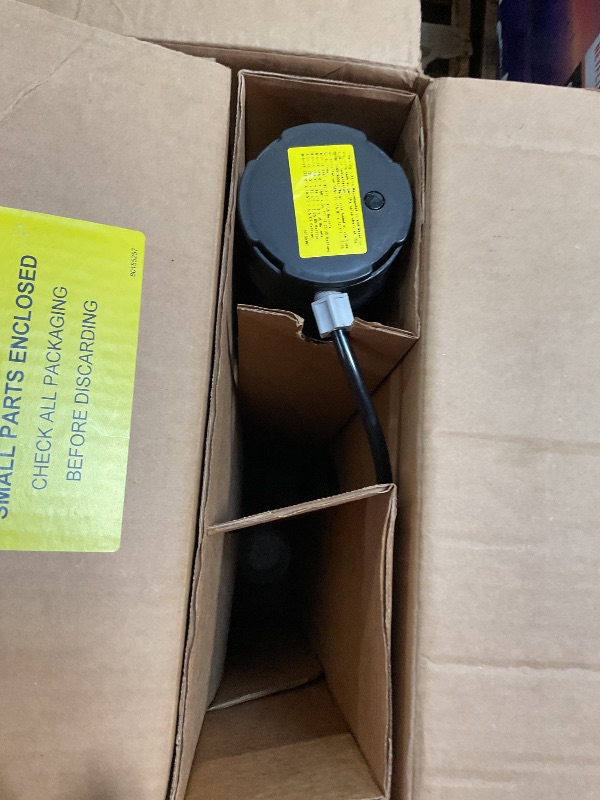 Photo 1 of **INCOMPLETE SET/MISSING PARTS** Aquasana SimplySoft® 60,000 Grain Water Softener - Whole House Hard Water Reduction - Base Tank & Cabinet System WH-SF60-BASE