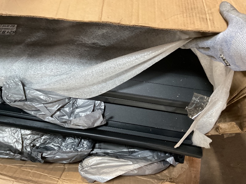 Photo 1 of **PARTIAL SET/ BOX 1 OF 2** Rough Country Retractable Truck Bed Cover, Truck Tonneau Covers for Chevy Silverado 2500 HD/GMC Sierra 2500HD (2020-2025) - 6'9 Weather-Resistant Truck Bed Cover, Retractable Bed Cover