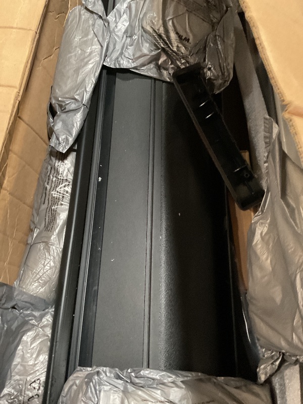 Photo 1 of **PARTIAL SET/ BOX 1 OF 2** Rough Country Retractable Truck Bed Cover, Truck Tonneau Covers for Chevy Silverado 2500 HD/GMC Sierra 2500HD (2020-2025) - 6'9 Weather-Resistant Truck Bed Cover, Retractable Bed Cover