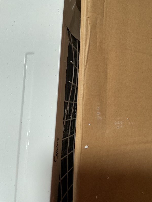 Photo 1 of **FOR PARTS ONLY/NON-FUNCRTIONAL** Midea 24,000 BTU Smart Inverter Window Air Conditioner with APP, Alexa Control, 230V AC Unit Cools up to 15,00 Sq. Ft, Quiet Operation, Energy Saving, Remote & Easy Installation Kit, White