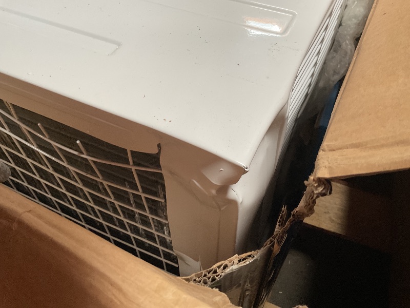 Photo 1 of **FOR PARTS ONLY/NON-FUNCRTIONAL** Midea 24,000 BTU Smart Inverter Window Air Conditioner with APP, Alexa Control, 230V AC Unit Cools up to 15,00 Sq. Ft, Quiet Operation, Energy Saving, Remote & Easy Installation Kit, White